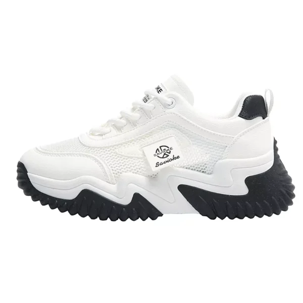 Summer breathable single-mesh dad shoes for women, sports style