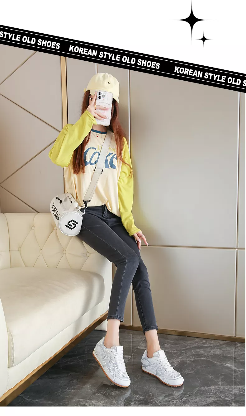 women's sports casual shoes with built - in height increase, for outdoor wear BN2006