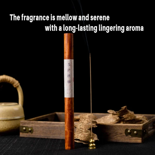 Natural incense in rosewood tubes