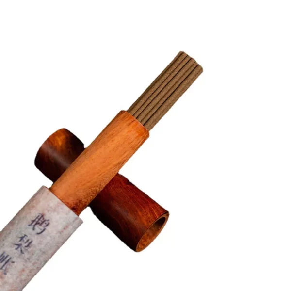 Natural incense in rosewood tubes