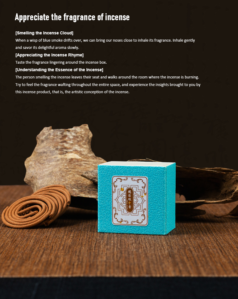 Incense of Goose Pear in the Canopy Style, Incense Coils, Small Household Incense Coils, Sandalwood Incense for Indoor Use, Home Fragrance Incense, Agarwood Incense, Small Jar of Incense Threads