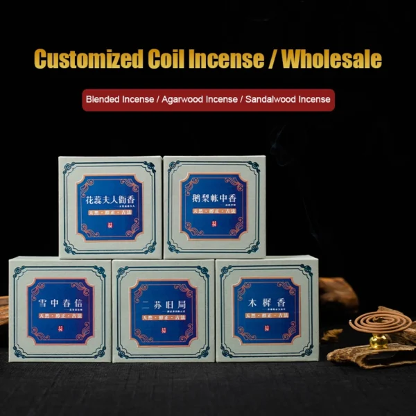 Customized Coil Incense Wholesale