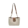 Popular Straw Woven Shoulder Bag with Buckle BAXI6075
