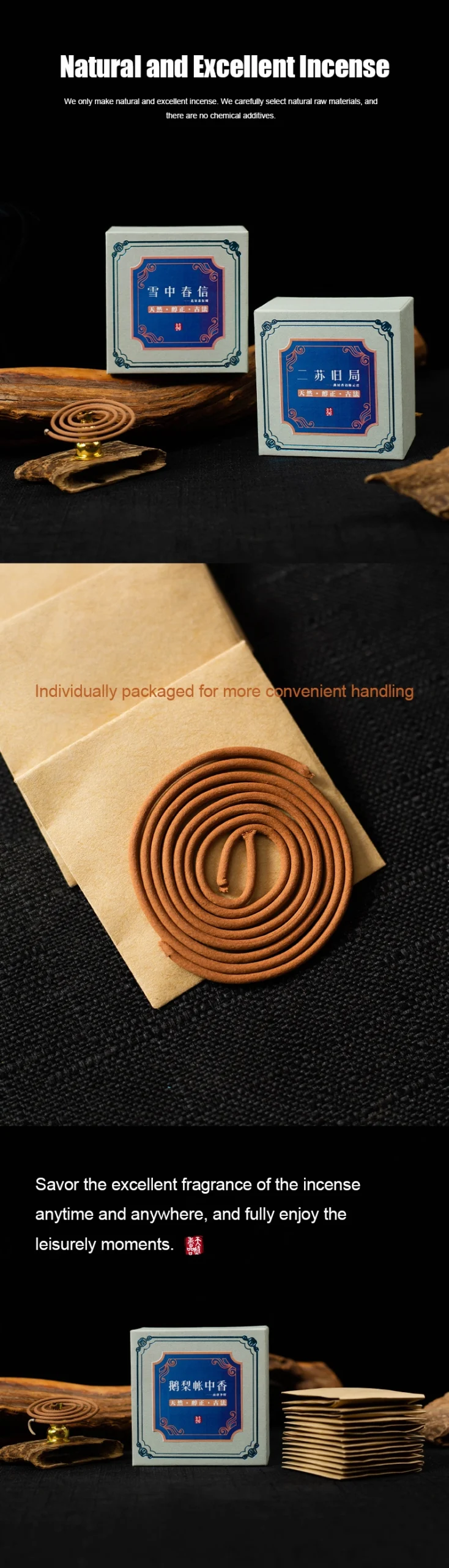 Customized Coil Incense Wholesale