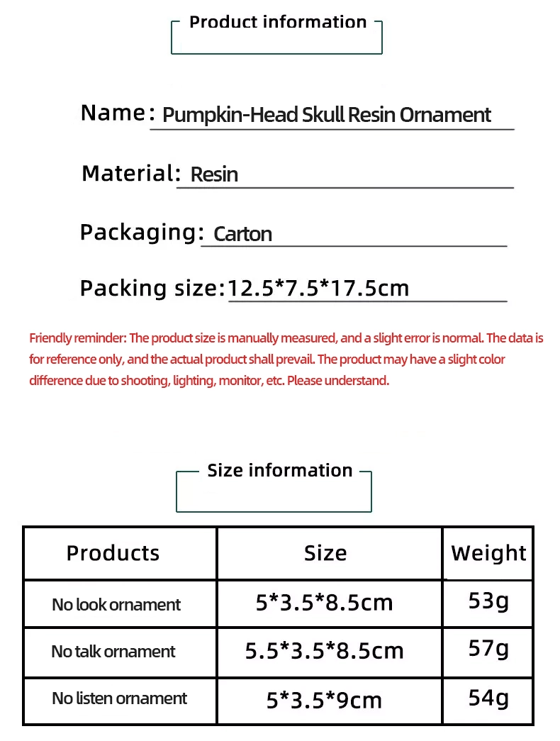 Meditation Yoga Pumpkin-Head Skull Doll Ornament, Halloween Horror Doll for Home Decoration & Scene Setup