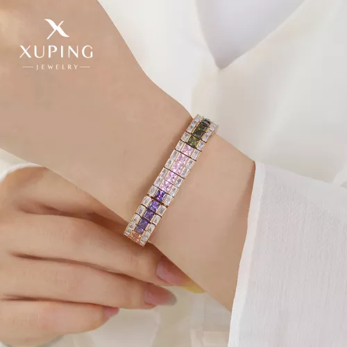 Fashionable Colored Zircon Bracelet