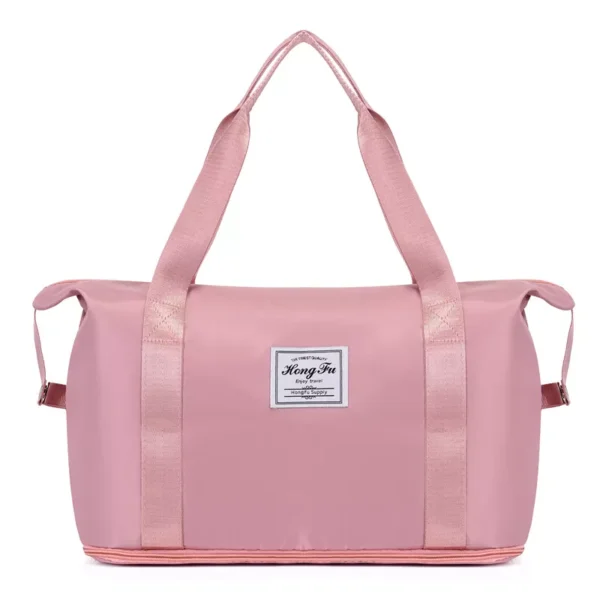 Large capacity portable short travel bag for women fashionable