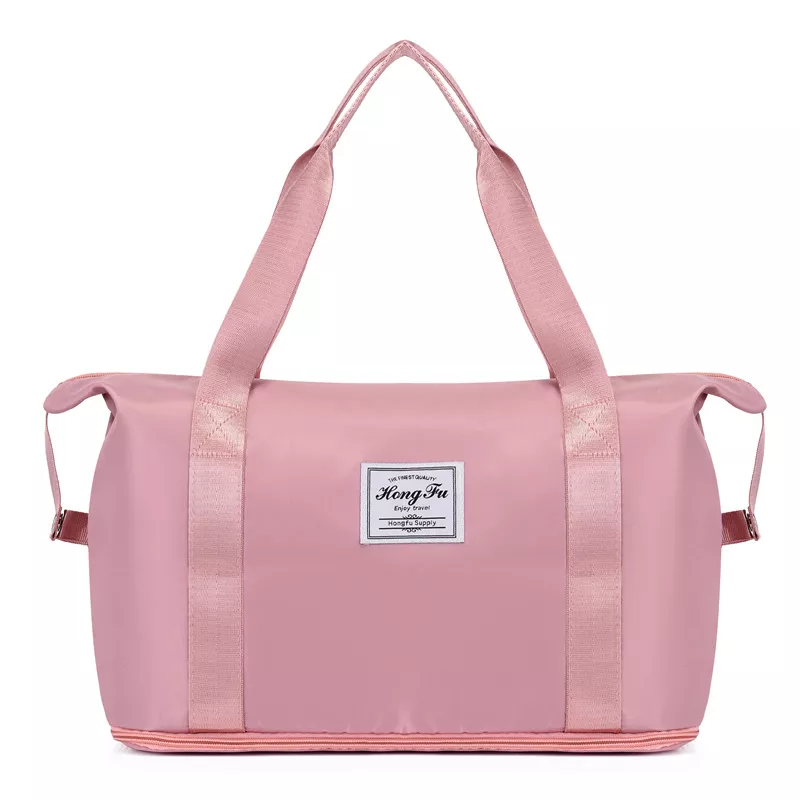 Large capacity portable short travel bag for women fashionable