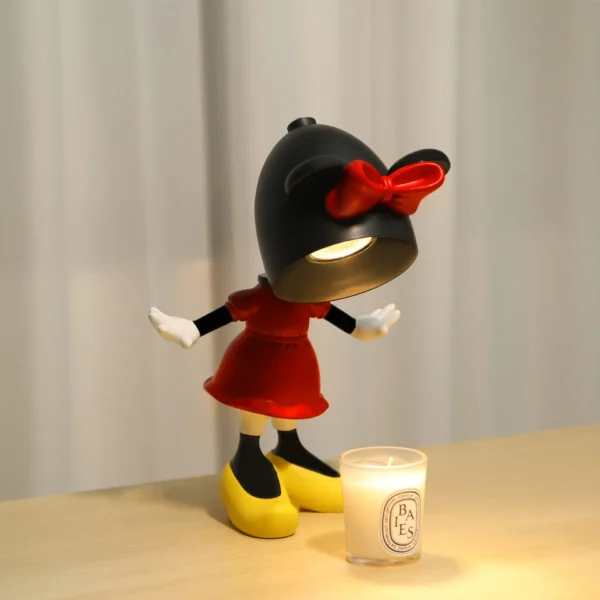 minnie melting wax lamp, aromatherapy lamp, melting candle lamp, melting