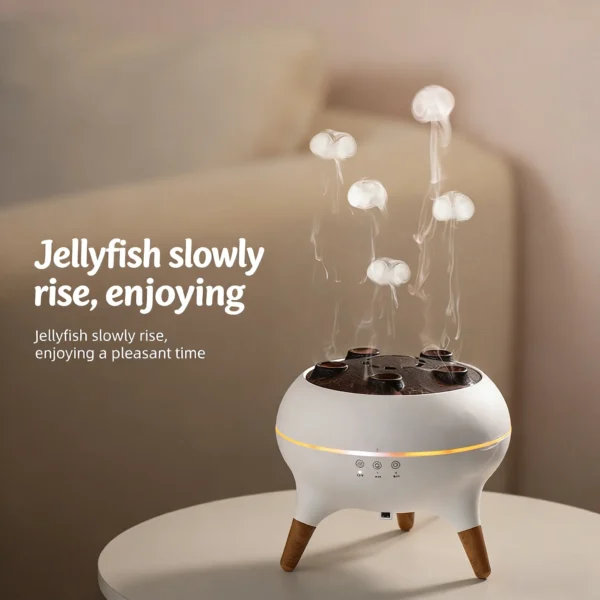 Cross border jellyfish aroma diffuser home essential oil remote control
