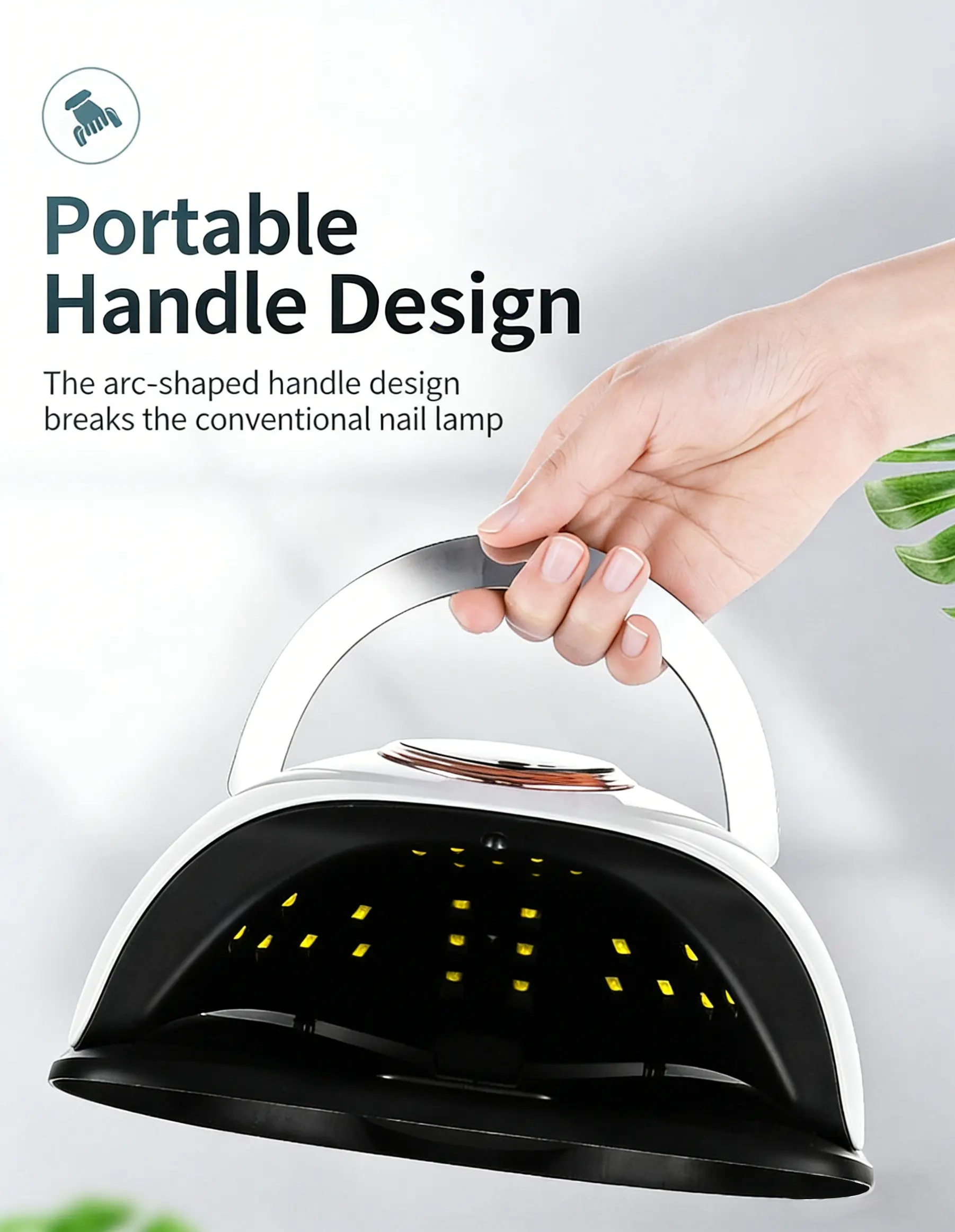 168W Professional UV LED Nail Lamp