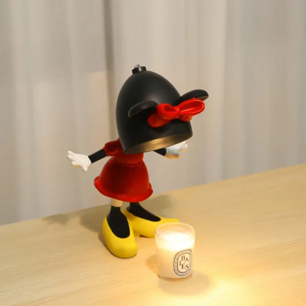 minnie melting wax lamp, aromatherapy lamp, melting candle lamp, melting