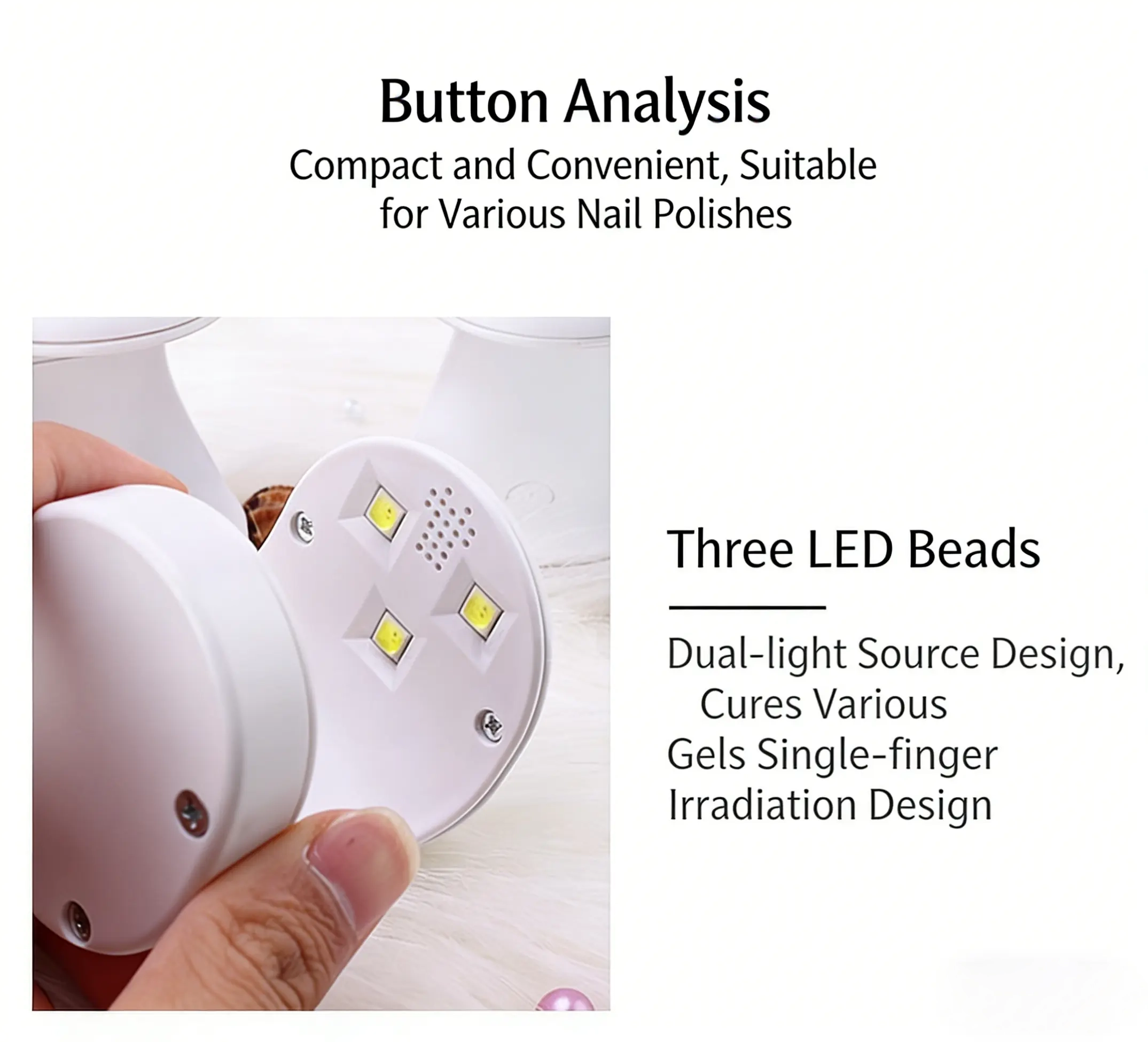 Nail light therapy lamp mini nail art lamp