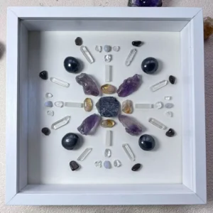 hot selling amazon natural crystal decorative painting magic