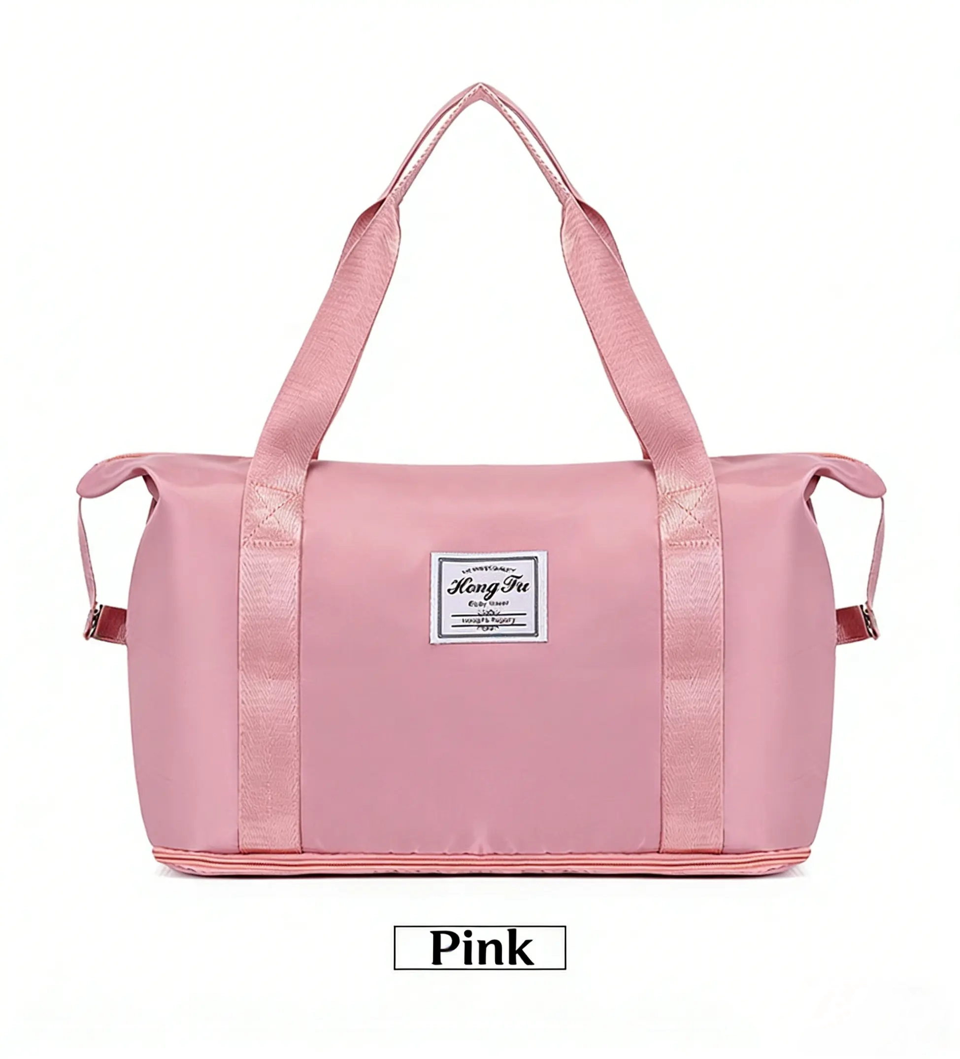 Large capacity portable short travel bag for women fashionable