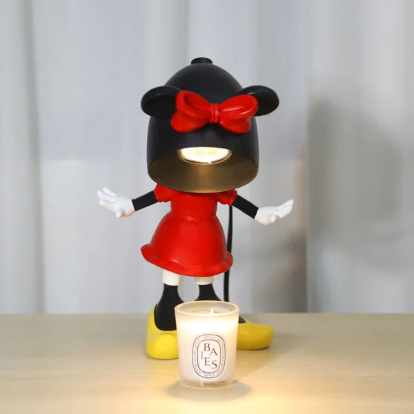 minnie melting wax lamp, aromatherapy lamp, melting candle lamp, melting
