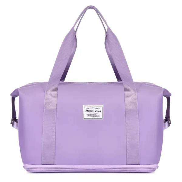 Large capacity portable short travel bag for women fashionable