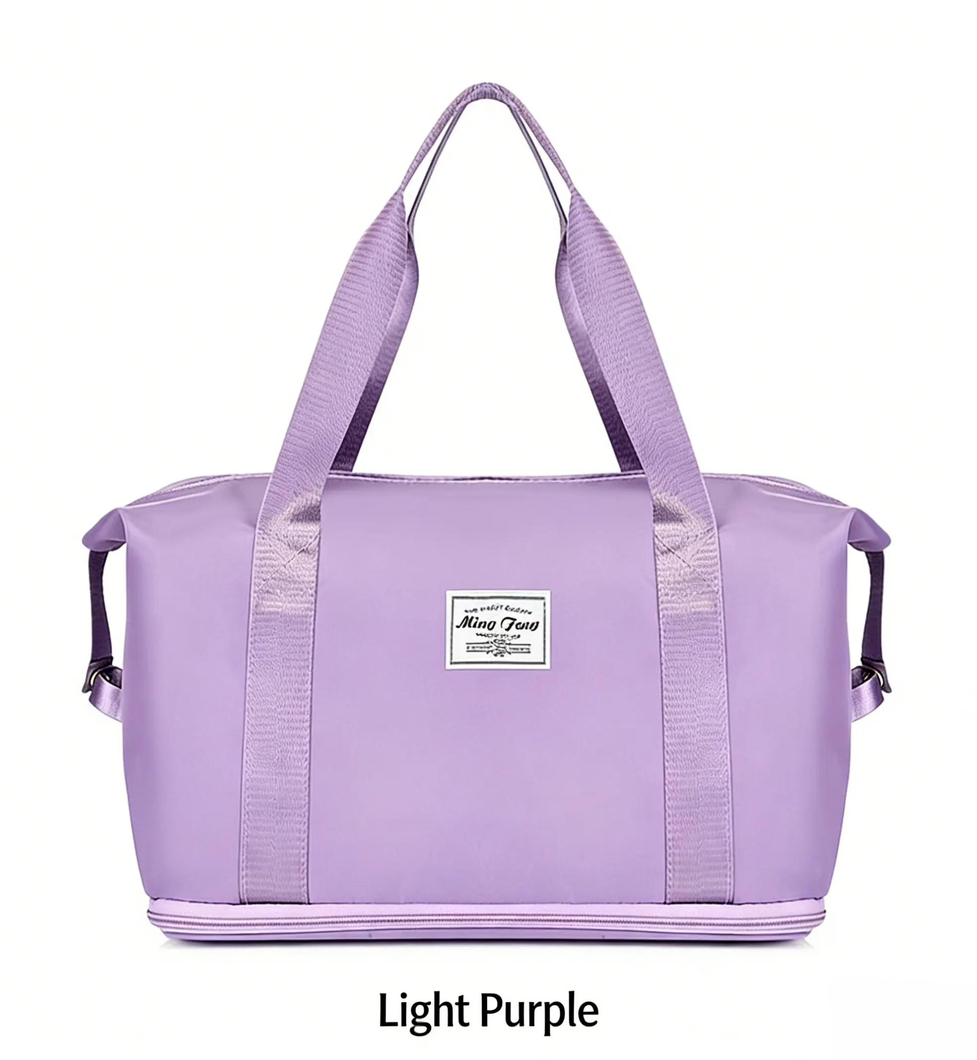 Large capacity portable short travel bag for women fashionable