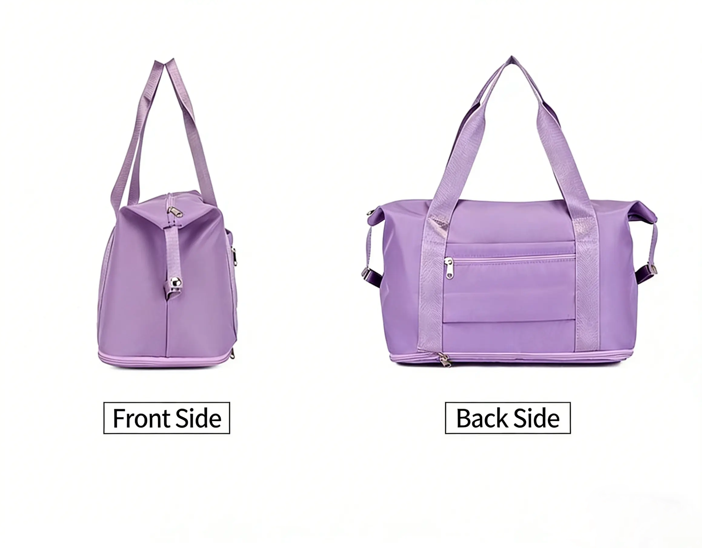 Large capacity portable short travel bag for women fashionable