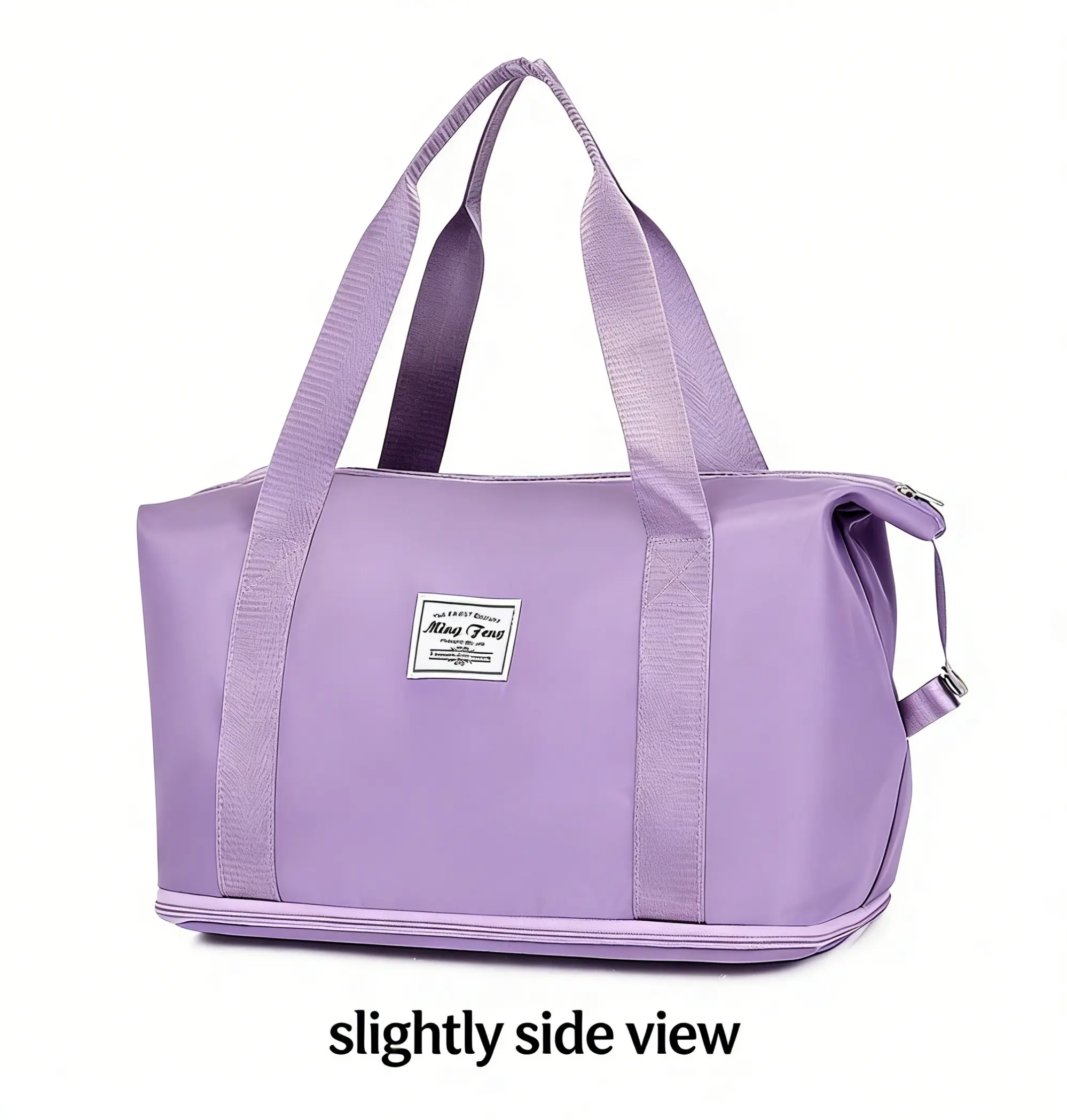 Large capacity portable short travel bag for women fashionable