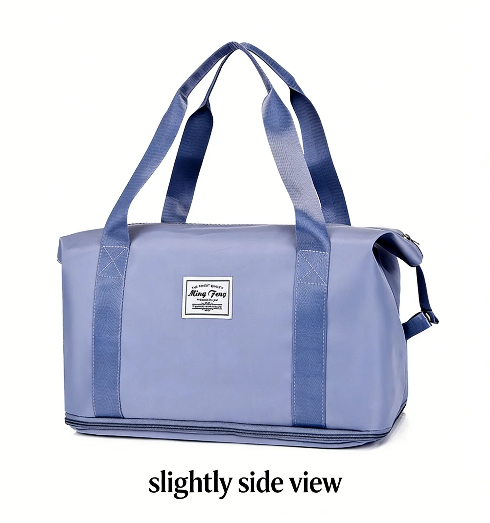 Large capacity portable short travel bag for women fashionable