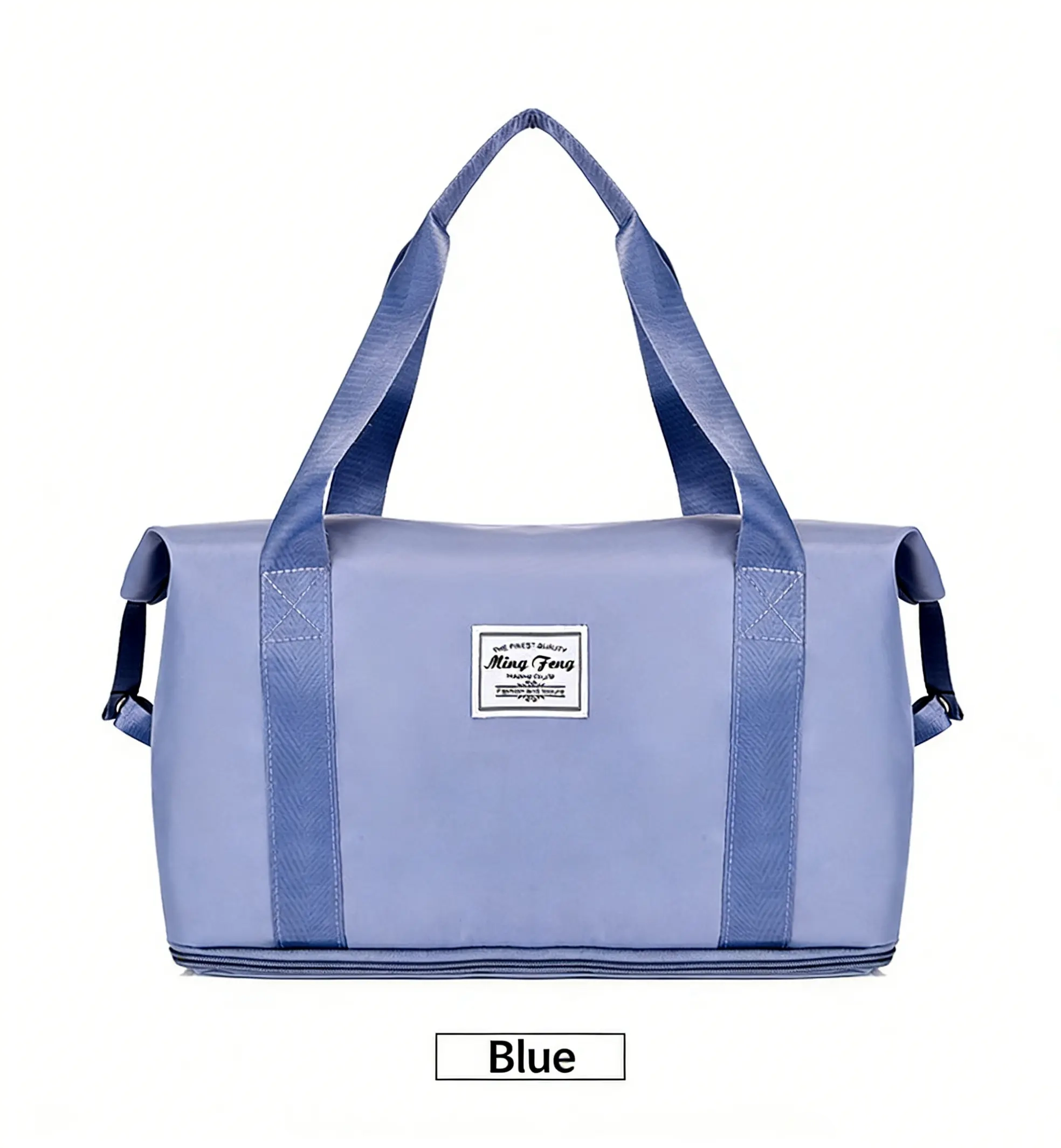 Large capacity portable short travel bag for women fashionable