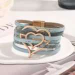 ZG-A42 lake blue heart