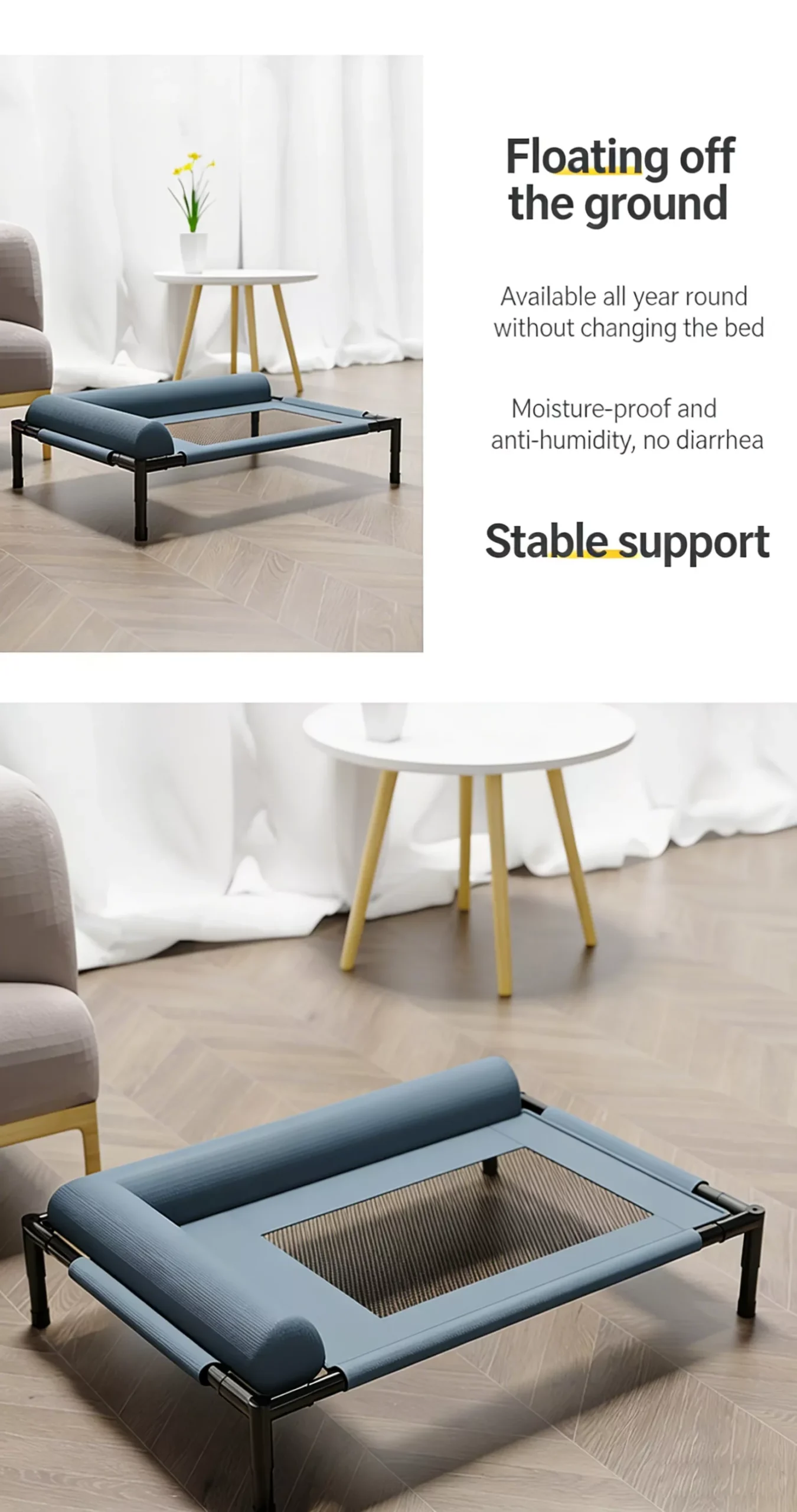 Cat nest, summer marching bed, cat and dog universal, breathable, moisture-proof, explosive pet supplies, dog pet nest