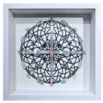 hot sale natural crystal array crystal painting crystal creative