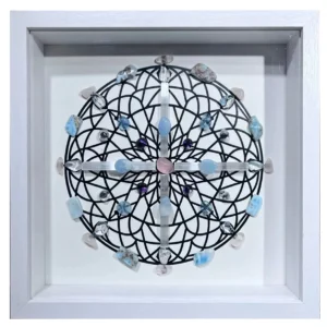 hot sale natural crystal array crystal painting crystal creative