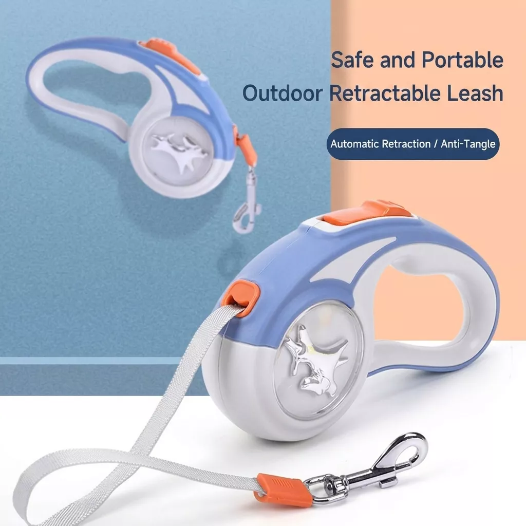 Pet leash automatic retractable dog leash small dog anti-lost running puppy
