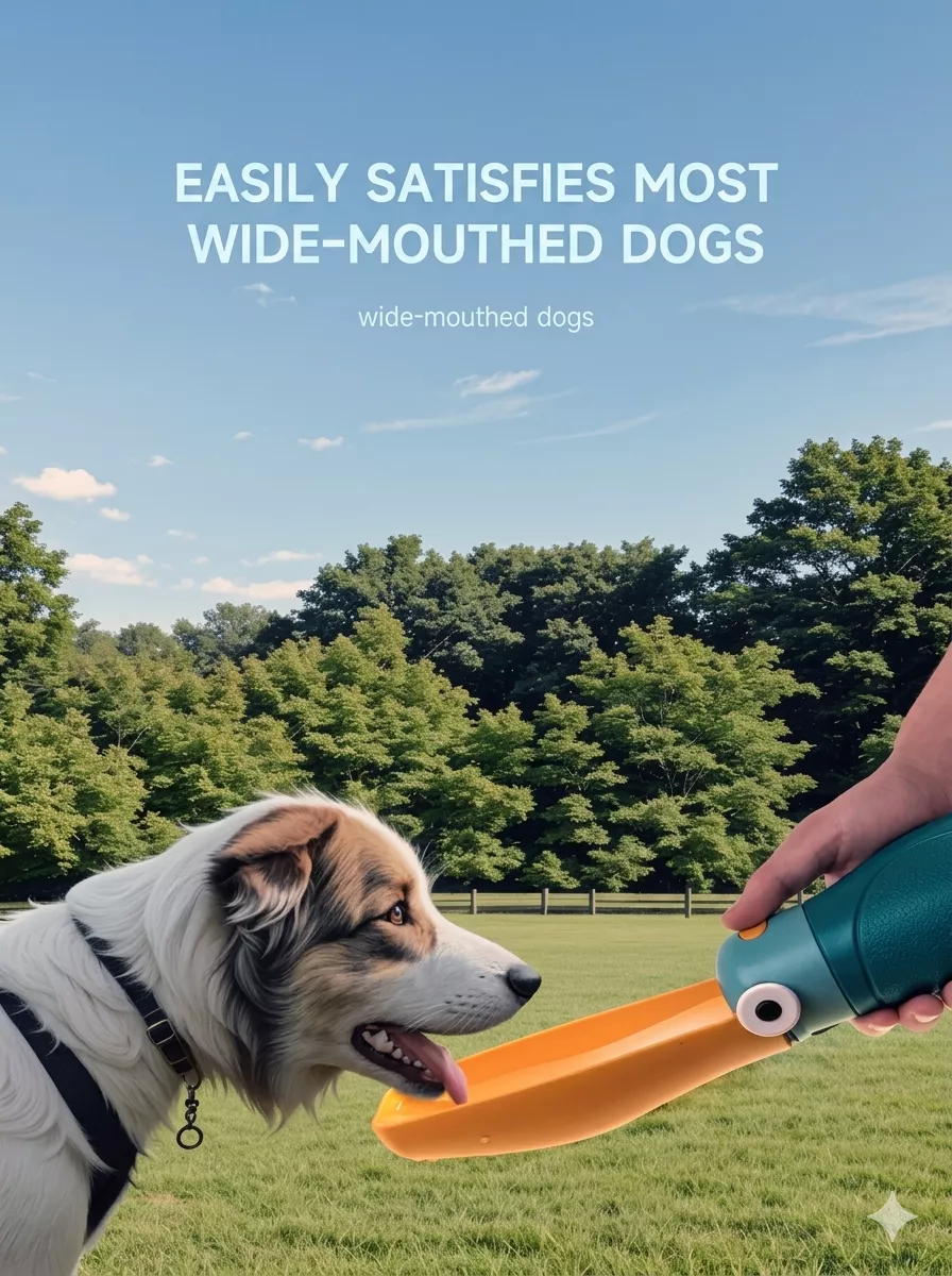 New Pet Tumble Portable Water Bottle Outdoor Dog Water Drinker Large