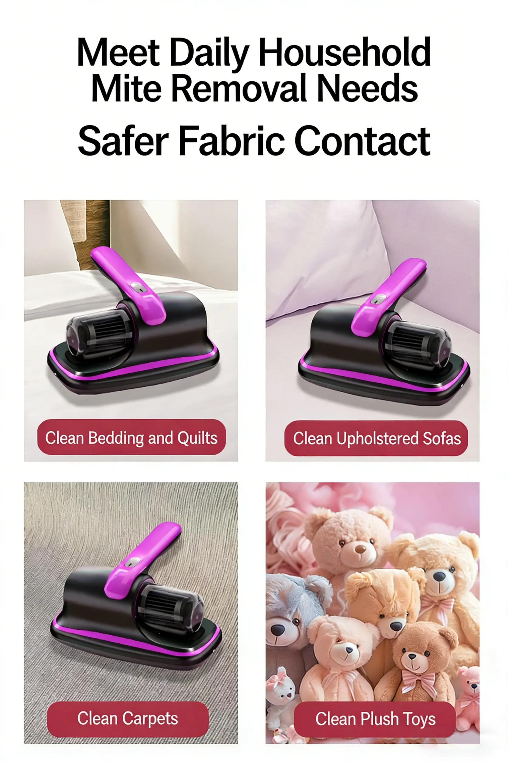 mite remover household bed vacuum cleaner