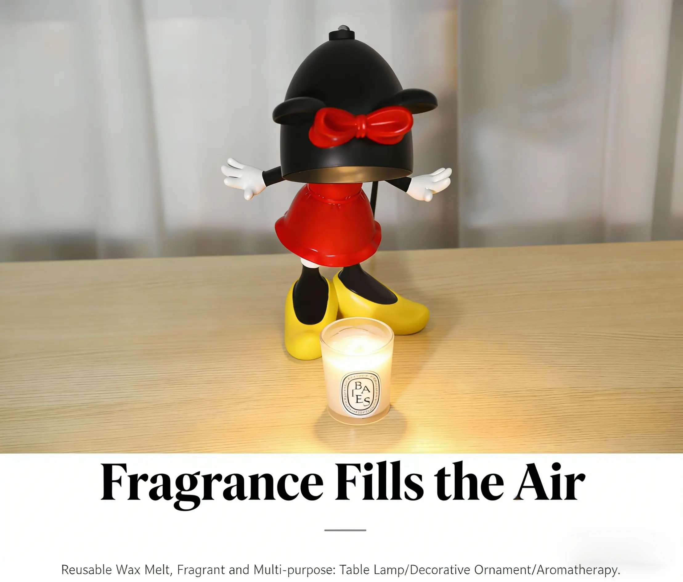 minie melting wax lamp, aromatherapy lamp, melting candle lamp, melting