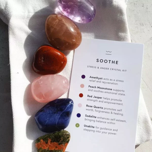 natural crystal power to forget worries and relieve