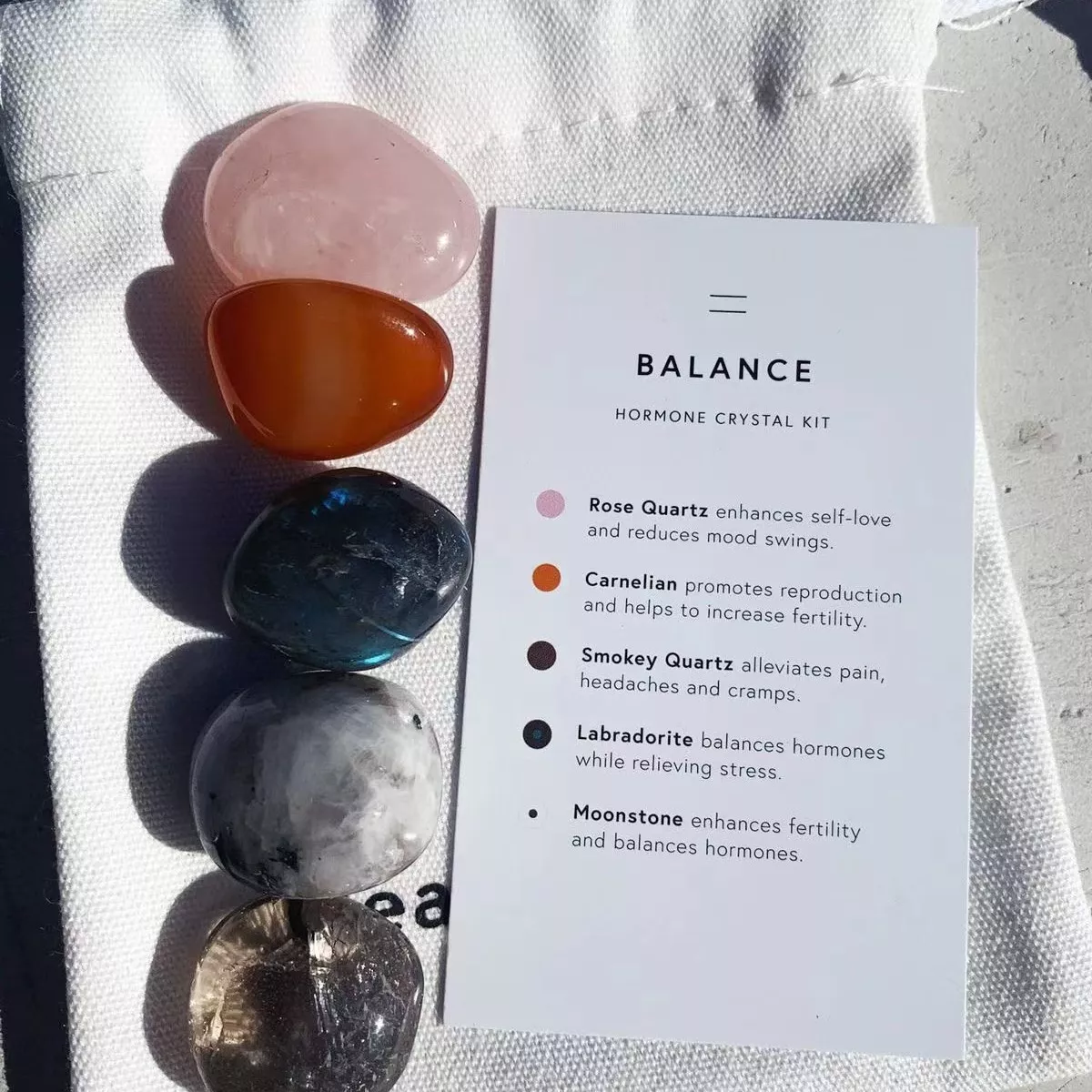 natural crystal power to forget worries and relieve