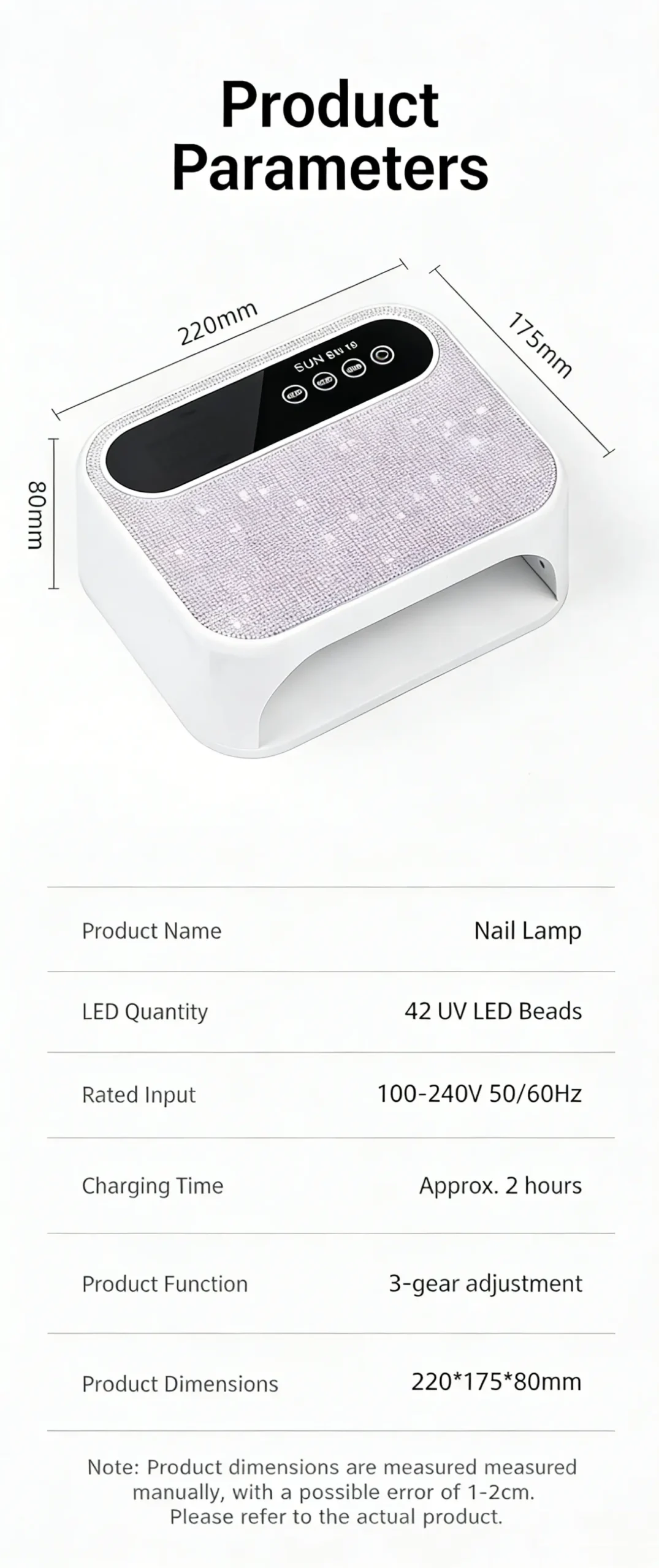 Nail Light Therapy Lamp