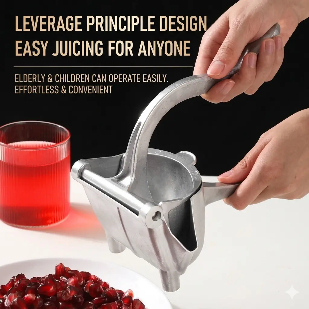 stainless steel pomegranate manual juicer